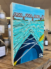 Load image into Gallery viewer, "Kayak on the River" || 8x12 Original Painting