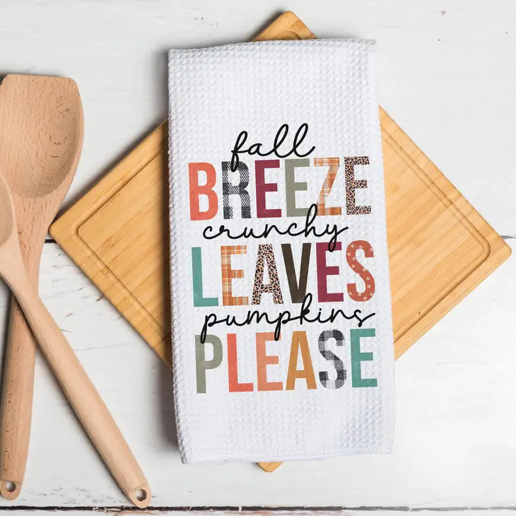 Fall Breeze Tea Towel
