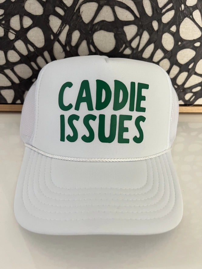 Caddie Issues - White Trucker