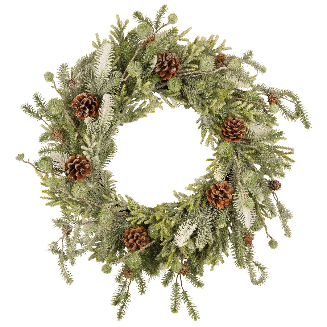 Large Mixed Evergreen Wreath