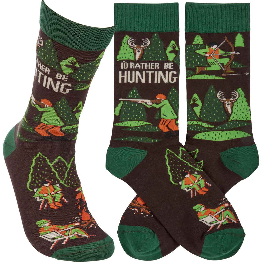 I'd Rather Be Hunting Socks