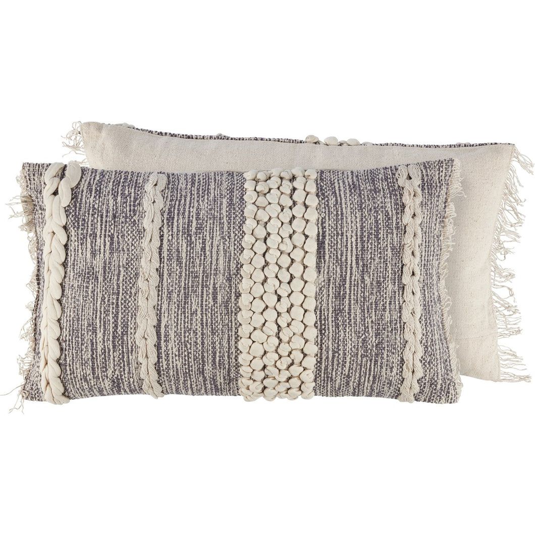Knobby Stripe Pillow