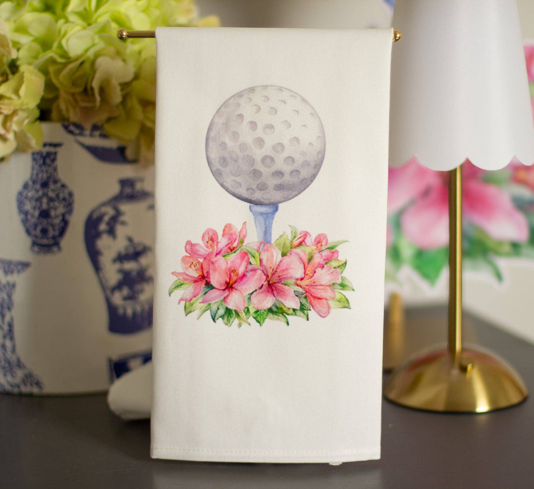 Fairway Floral- Tea Towel