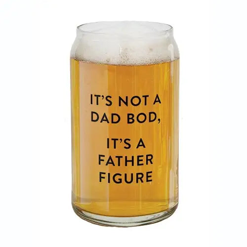 Beer Can Glass- Dad Bod