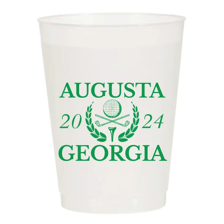 Augusta GA 2024 Frosted Cups (Set of 10)- Masters