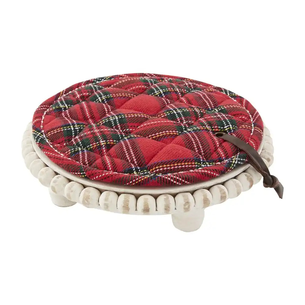 Trivet & Tartan Pot Holder Set