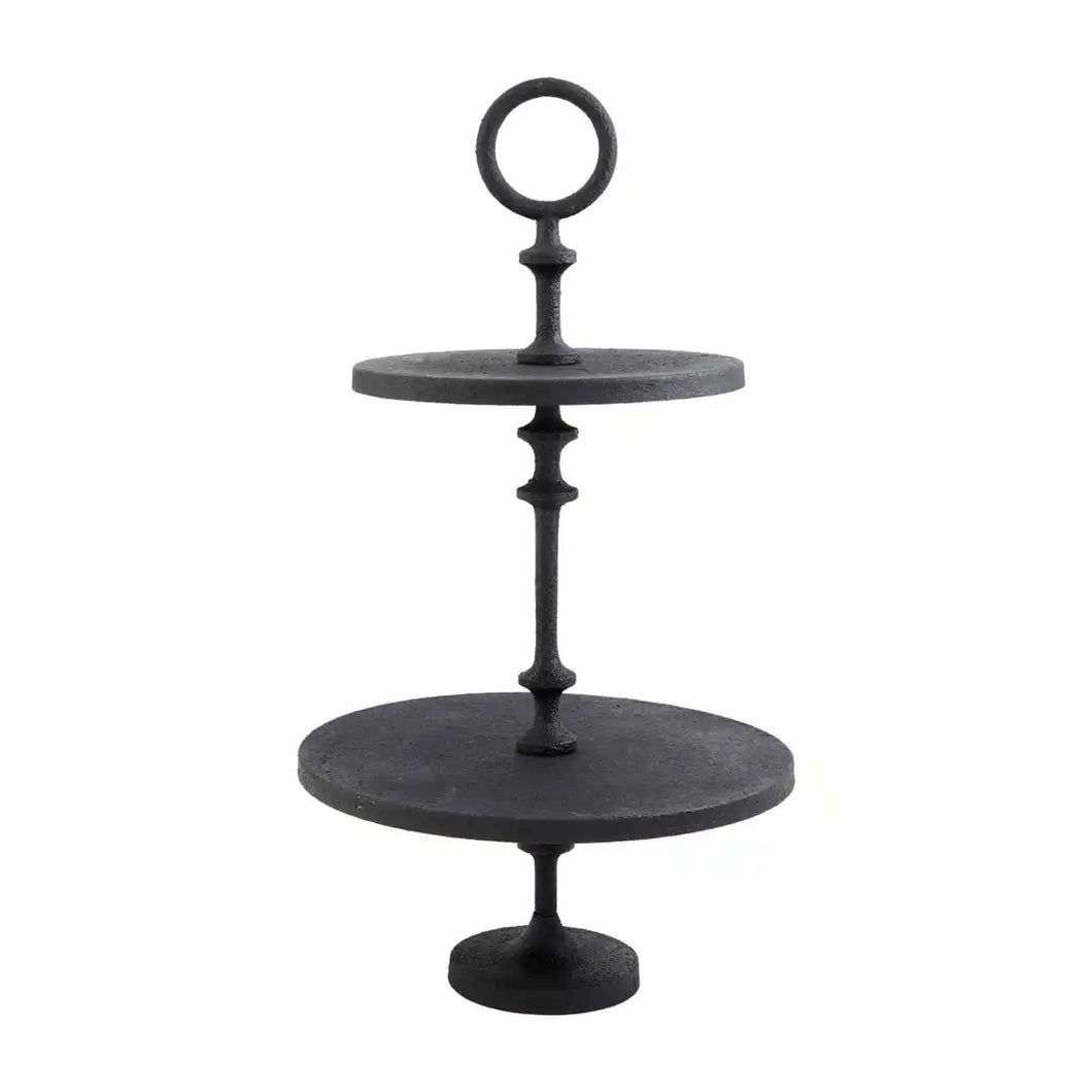Black Two Tiered Server