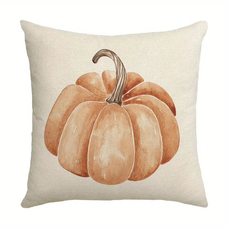 Orange Pumpkin Pillow