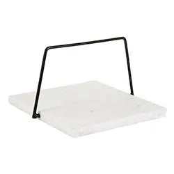 Marble And Black Iron Plate