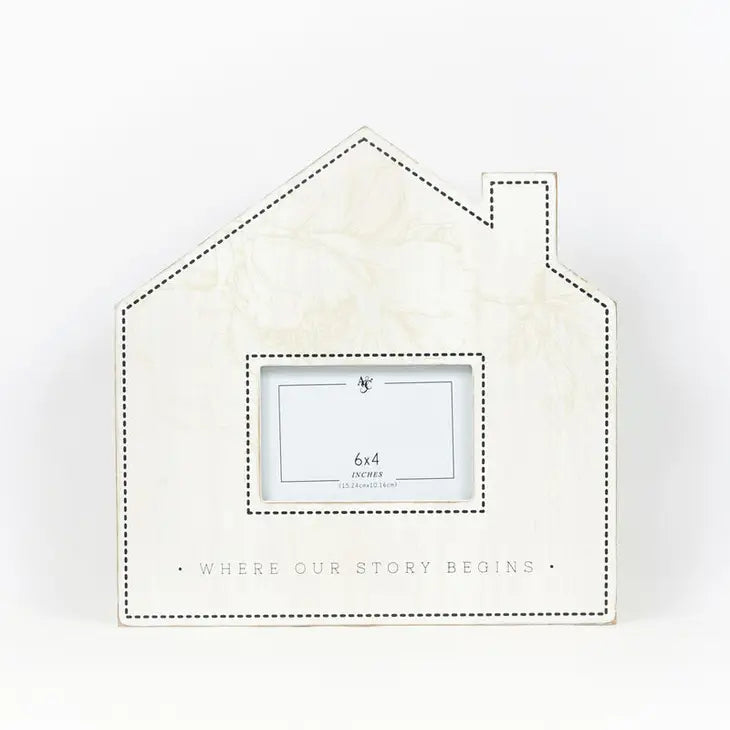 Our Story Wood Photo Frame