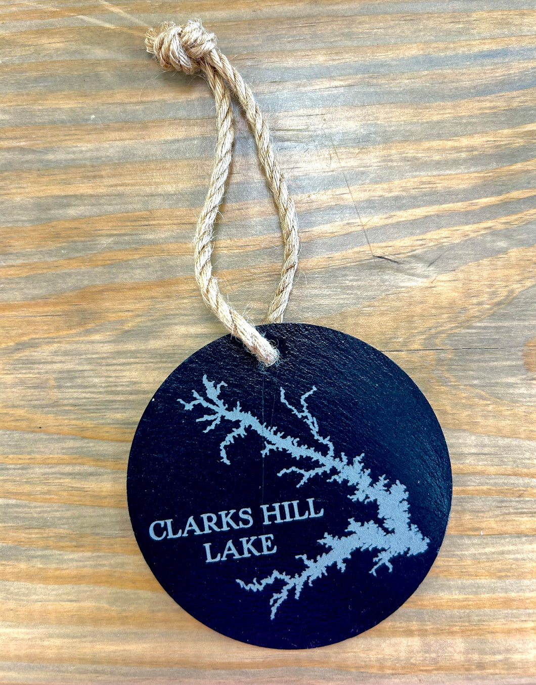 Clarks Hill Lake Christmas Ornament - Lake Gift