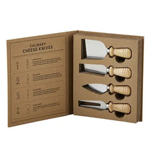 Load image into Gallery viewer, Cardboard Book Cheese Knives
