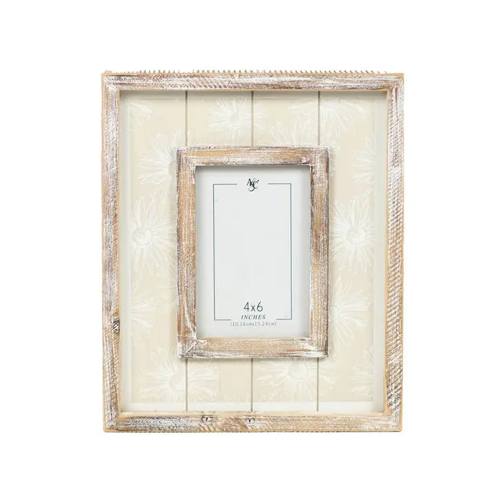 Daisy Wood Frame