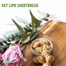 Load image into Gallery viewer, Red Valentine&#39;s Day Gift Tin - Key Lime Shortbread Cookies
