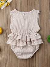 Load image into Gallery viewer, Baby Girl Ruffle Romper
