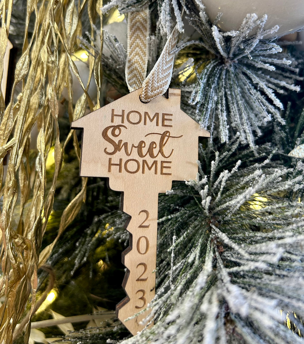 Home Sweet Home 2023 Key Ornament
