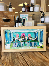 Load image into Gallery viewer, &quot;Last Supper&quot; ||8x15 Wooden Hanging Original Painting
