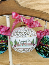 Load image into Gallery viewer, Augusta Art Sphere Ceramic Ornament
