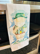 Load image into Gallery viewer, April Henry King Watercolor “Tee” Towels
