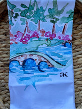 Load image into Gallery viewer, April Henry King Watercolor “Tee” Towels
