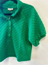 Load image into Gallery viewer, Gracie&#39;s Green Knit Top
