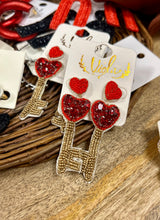 Load image into Gallery viewer, Key To My Heart Earrings
