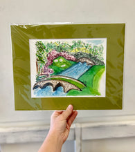 Load image into Gallery viewer, Familiar Golf Scene|8x10 with Mat
