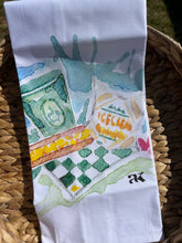 Load image into Gallery viewer, April Henry King Watercolor “Tee” Towels
