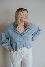 Load image into Gallery viewer, Stripe Print Wide Leg Drawstring Pants
