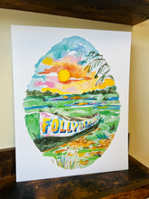 Load image into Gallery viewer, “Folly Beach” Unmatted Print
