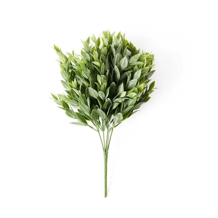 Faux Large Ruscus Leaves
