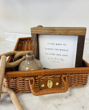 Load image into Gallery viewer, Vintage Woven Box
