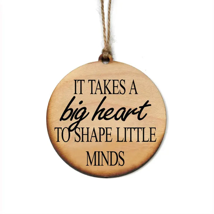A Big Heart Christmas Ornament