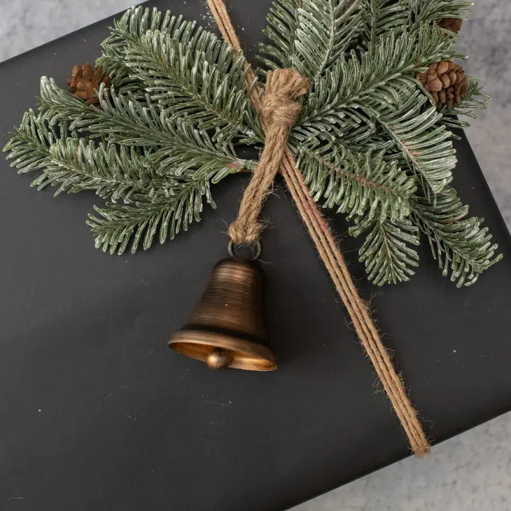 Bronze Faith Bell Ornament