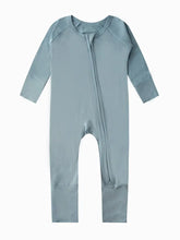 Load image into Gallery viewer, Baby Long Sleeve Bamboo Zip Up Pajamas
