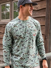 Load image into Gallery viewer, Burlebo Retro Duck Camo Tee
