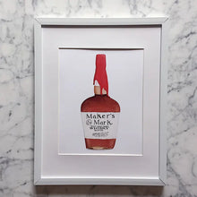 Load image into Gallery viewer, Maker&#39;s Mark Bourbon Art Print
