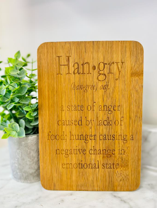Hangry Cutting Board