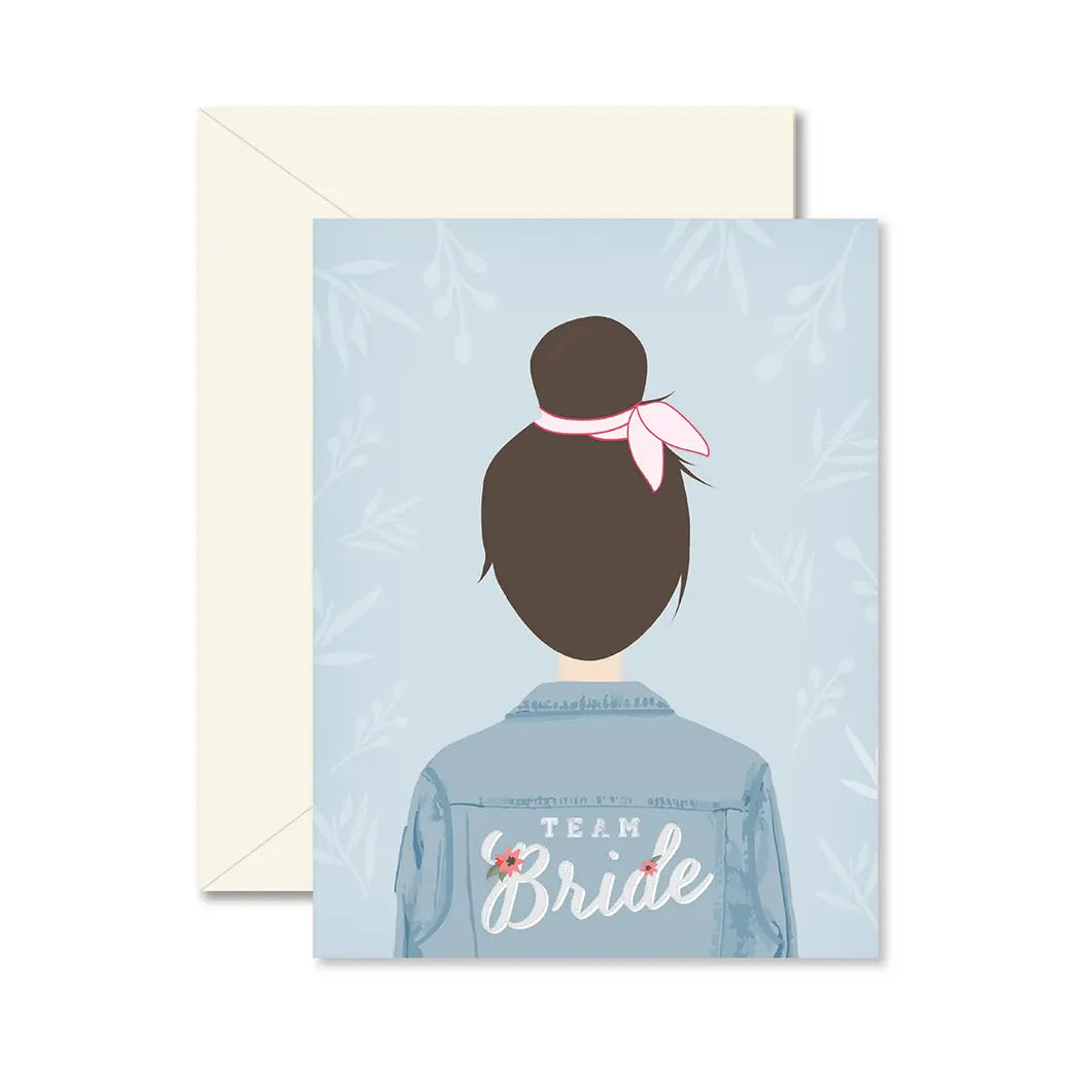 Team Bride Greeting Card