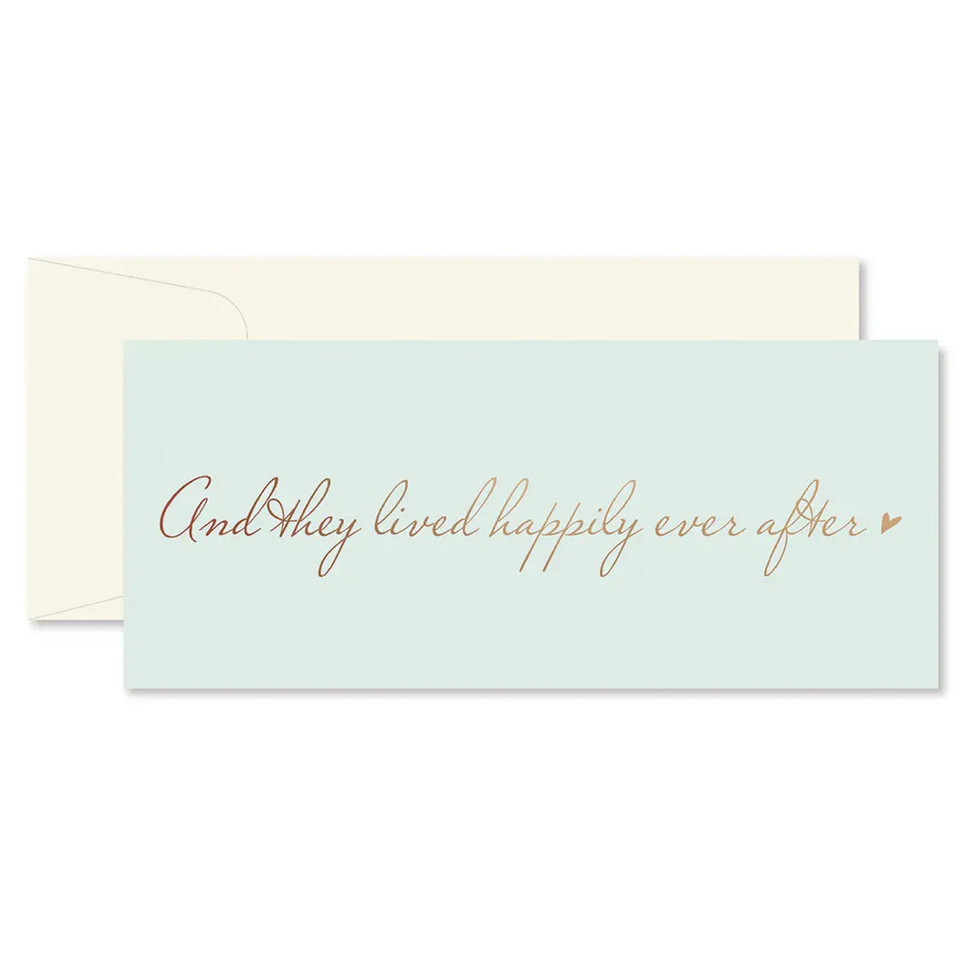 Lived Happily Ever After Greeting Card