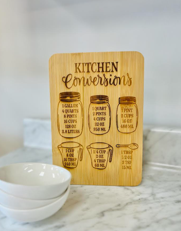 Kitchen Conversion Cutting Board