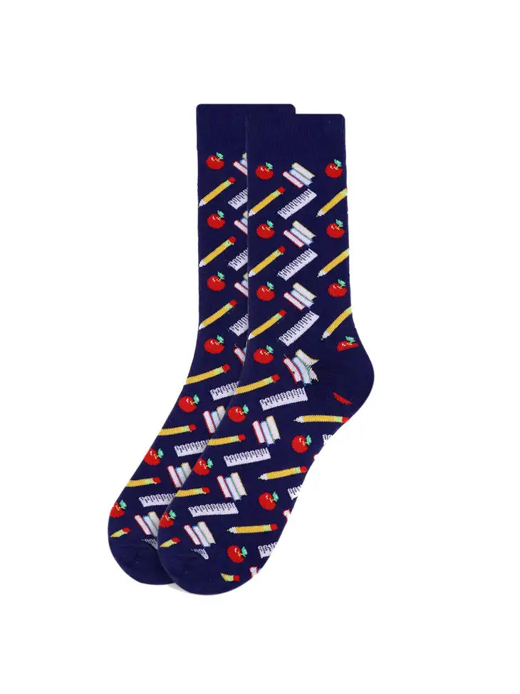 School Supply Socks
