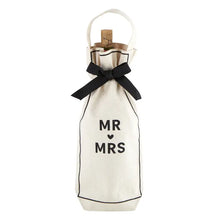 Load image into Gallery viewer, Mr. &amp; Mrs. Wine Bag
