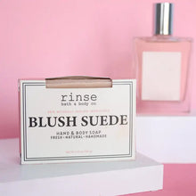 Load image into Gallery viewer, Blush Suede Soap Bar
