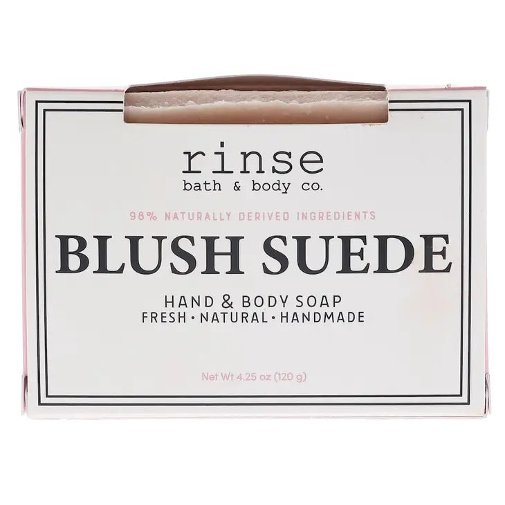 Blush Suede Soap Bar