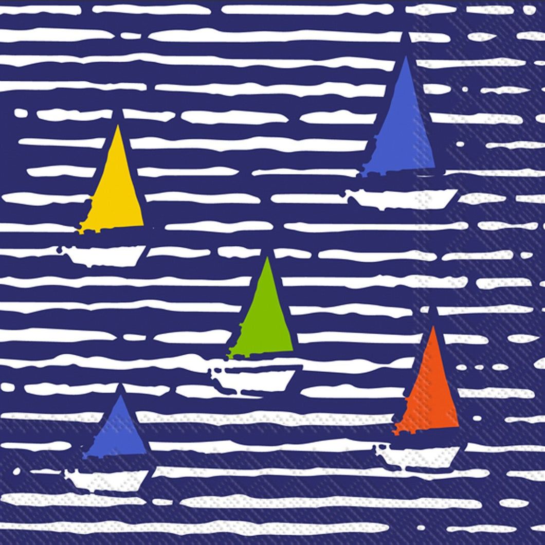 Waterline Boats Paper Napkins
