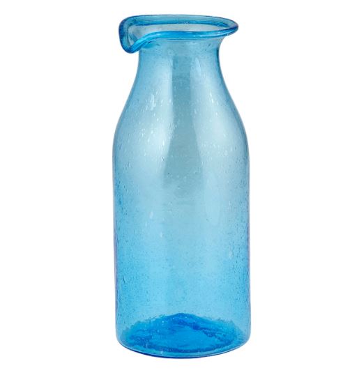 Turquoise Medium Carafe Vase