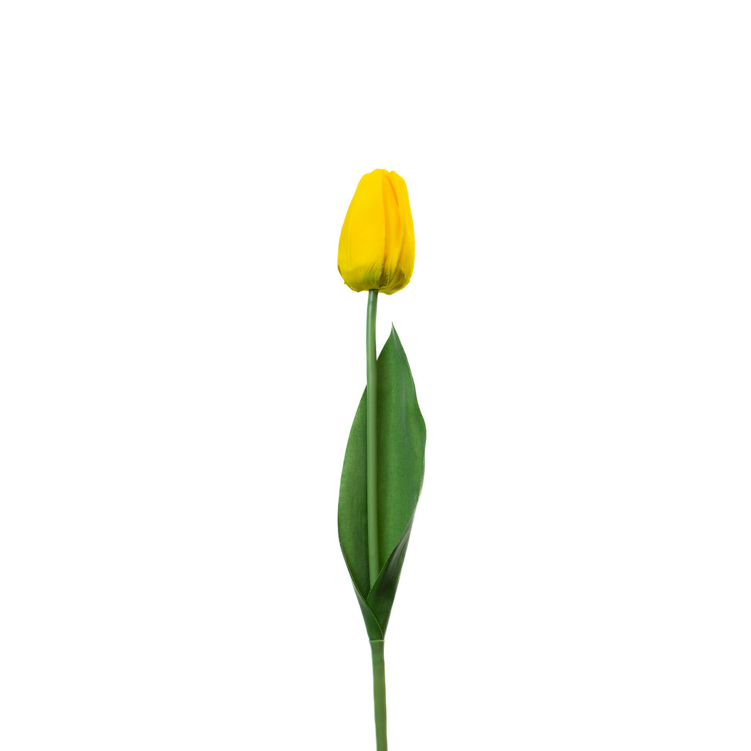 Faux Yellow Tulips