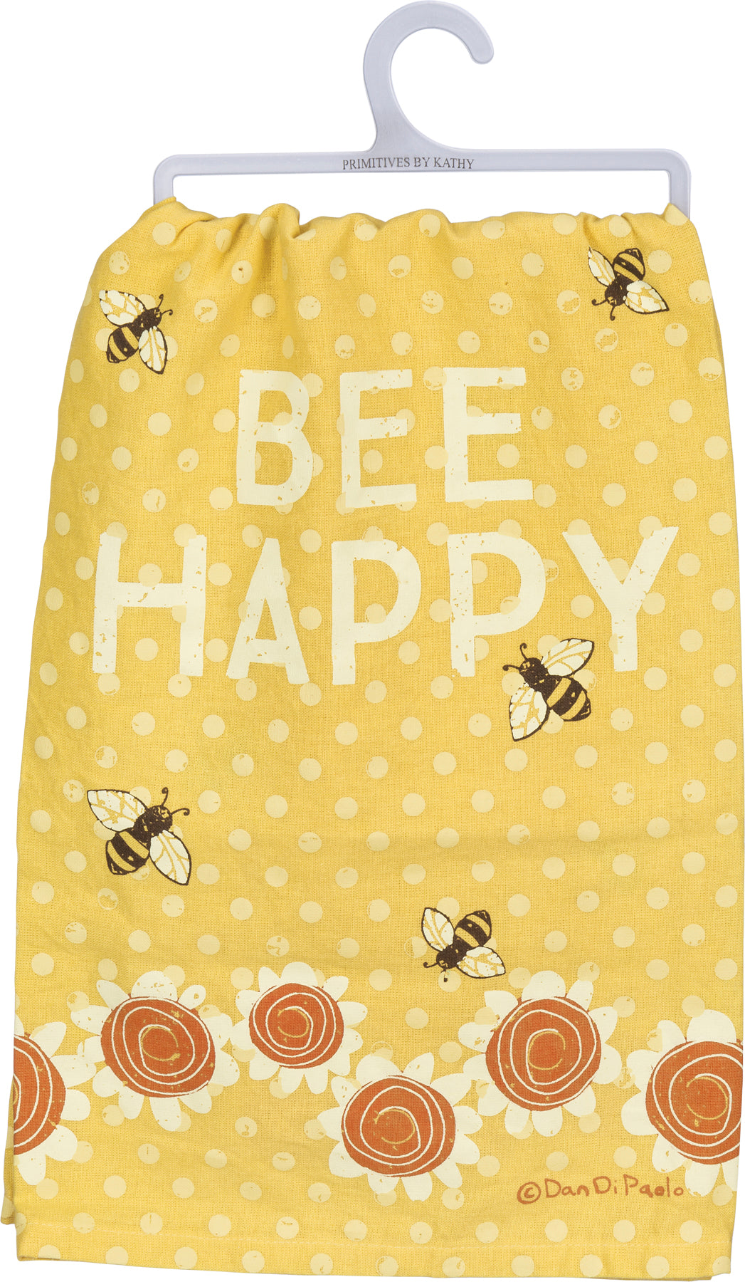 Bee Happy Tea Towel
