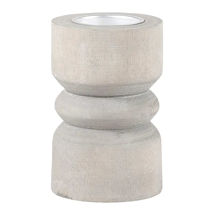 Grey Candle Holders